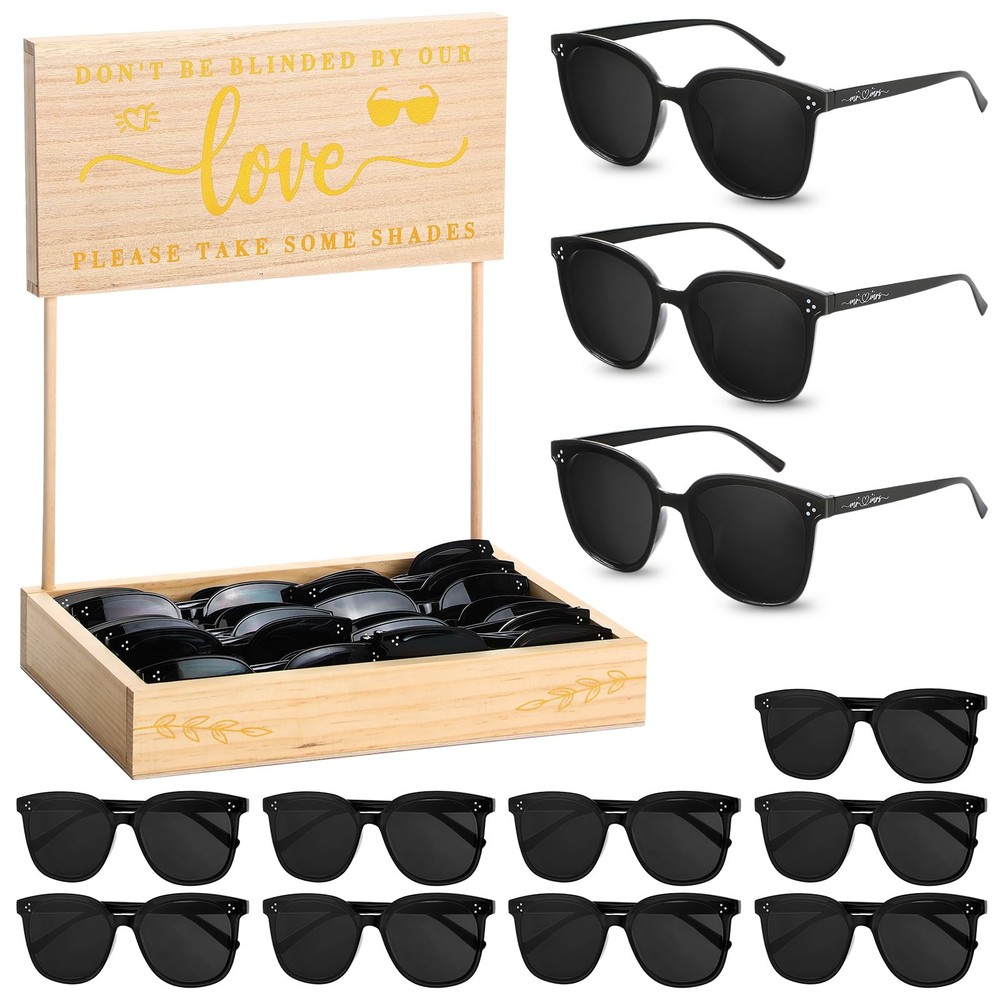Tellegloww 50 Sets Wedding Favors for Guests – Sunglasses for Reception With …