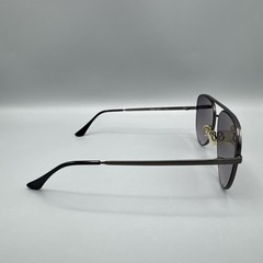 Quay x Desi HIGH KEY 111 Sunglasses Metal Aviator Red Orange Mirror Lens