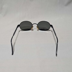Emporio Armani Italian Round All Black Sunglasses