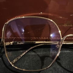 New Pomellato Women 1230 Glasses Gold MSRP $675 Brand New w/ Case sexy!!