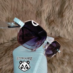 Buff’s diamond glasses buff’s sunglasses Desingner Dark Lens horn vintage retro