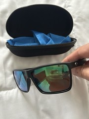 Costa Del Mar Rincon Men’s Sunglasses – Black /Green Mirror