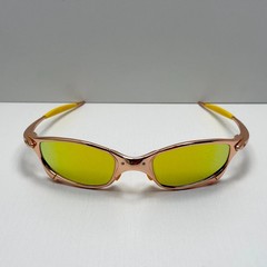 Vintage Oakley Juliet 1.0 X-Metal Rose Gold Gold Iridium Sunglasses New