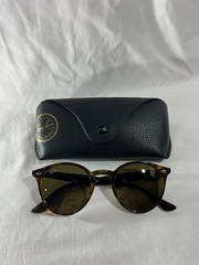Ray-Ban RB2180 Polished Light Havana Frame Polarized Brown Lens 49-21