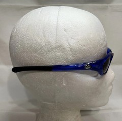 Vintage Dragon Alliance Rail Blue Made In USA Sunglasses Y2K 2000s Eyewear