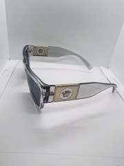 Versace Man Sun Glasses Gray Medusa Logo