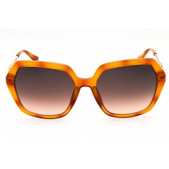 Guess Unisex Sunglasses Blonde Havana Injected Propionate Frame GU00267 53F
