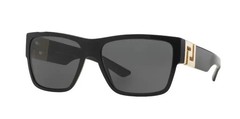 VERSACE VE4296 GB1 87 Black Gray 59 mm Men’s Sunglasses