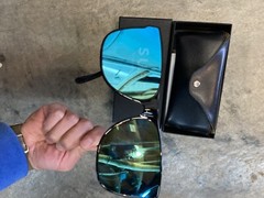 Retrosuperfuture Classic Forma Blue Sunglasses F96/R Made In Italy