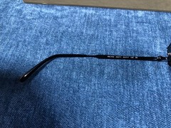 Ray-Ban Sunglasses RB3792 002/71 Shiny Black Metal Gray Glass 55/17mm with Case