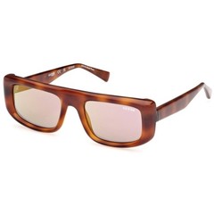 Guess Unisex Sunglasses Blonde Havana Injected Plastic Rectangular GU00138 5353C