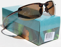 MAUI JIM Banyans POLARIZED Sunglasses H412-10 Tortoise/HCL Bronze NEW