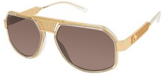 C-Life ELAN Crystal/Gold C02 Size 61 Sunglasses