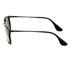 Ray-Ban Sunglasses RB4171 Erika Black Frame Polarized Green Lens 54mm for Women
