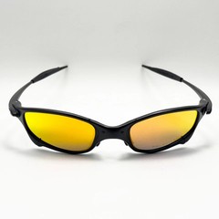 Oakley Juliet 1.0 X-Metal Sunglasses Black Frame Fire Iridium Lens