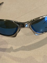 Rare Vintage OEM Oakley X Metal Penny Polished Black Iridium Lenses SKU G2U