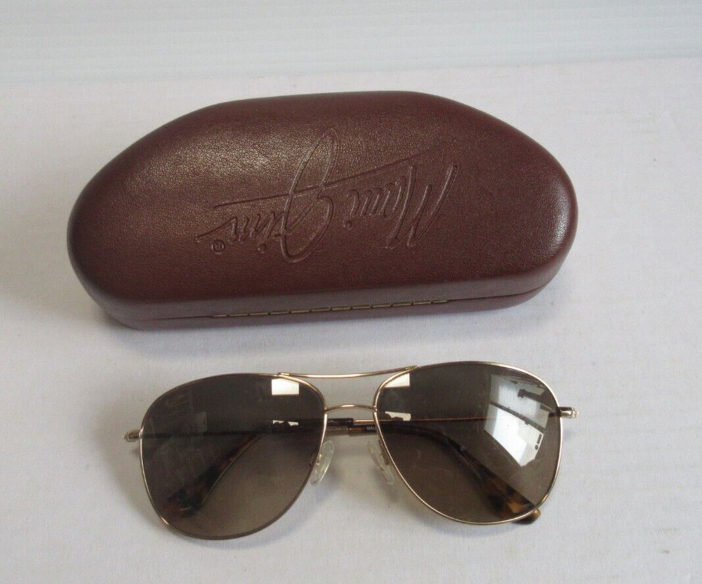 Maui Jim MJ 247-16 Cliff House Titanium Sunglasses Made in Japan