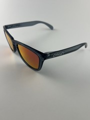 Oakley Frogskins Jetty Surf Crystal Black Ruby Iridium 24-244 Australian NEW