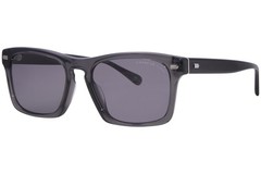Coach CR628 HC8397U 581781 Sunglasses Men’s Dark Grey/Polarized Grey Solid 57mm