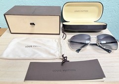 Louis Vuitton Monogram Conspiration Pilote Sunglasses Z0250U Black