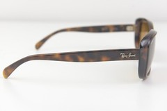Ray-Ban women’s sunglasses RB 4174 710/M2 3P Tortoise Brown CRACKED LENS