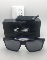 New OAKLEY Sunglasses MAINLINK OO9264-18 Black & Blue Frame w/Black Iridium Lens