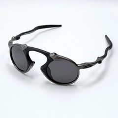 Oakley Madman OO6019 X-Metal Pewter Black Iridium Polarized IN BOX