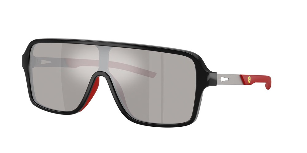 FERRARI SCUDERIA FZ6022U 501 6G Black Mirror Light Grey 32 mm Men’s Sunglasses