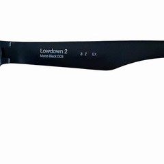 Smith Lowdown 2 Sunglasses Core Matte Black 003 Polarized Lens Chromapop