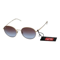 RAY BAN Ray Ban Sunglasses Round Glasses 0RB3769D Gold Almost Unused