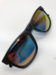 Body Glove Sport Sunglasses Unisex Adults Mirror Lens Black Frame