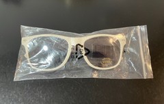 LGBT Pride Basic Malibu Style Sunglasses UV400 Beige / White