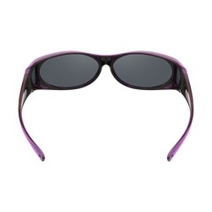 Polarized Sunglasses Medium Fit Over Glasses Rectangular OTG Frame Anti-Glare