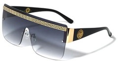 Hip Hop Shades Men Sunglasses Designer Sophisticated Modern Retro Shield Rapper