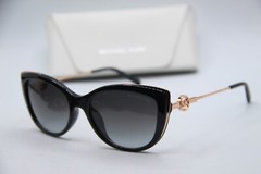 NEW MICHAEL KORS MK 2127U 33328G BLACK GOLD GRADIENT AUTHENTIC SUNGLASSES 55-18