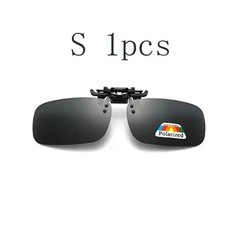 4 Color Grey Lenses Polarized Sunglasses Clip on Flip up UV 380 Driving Fishing