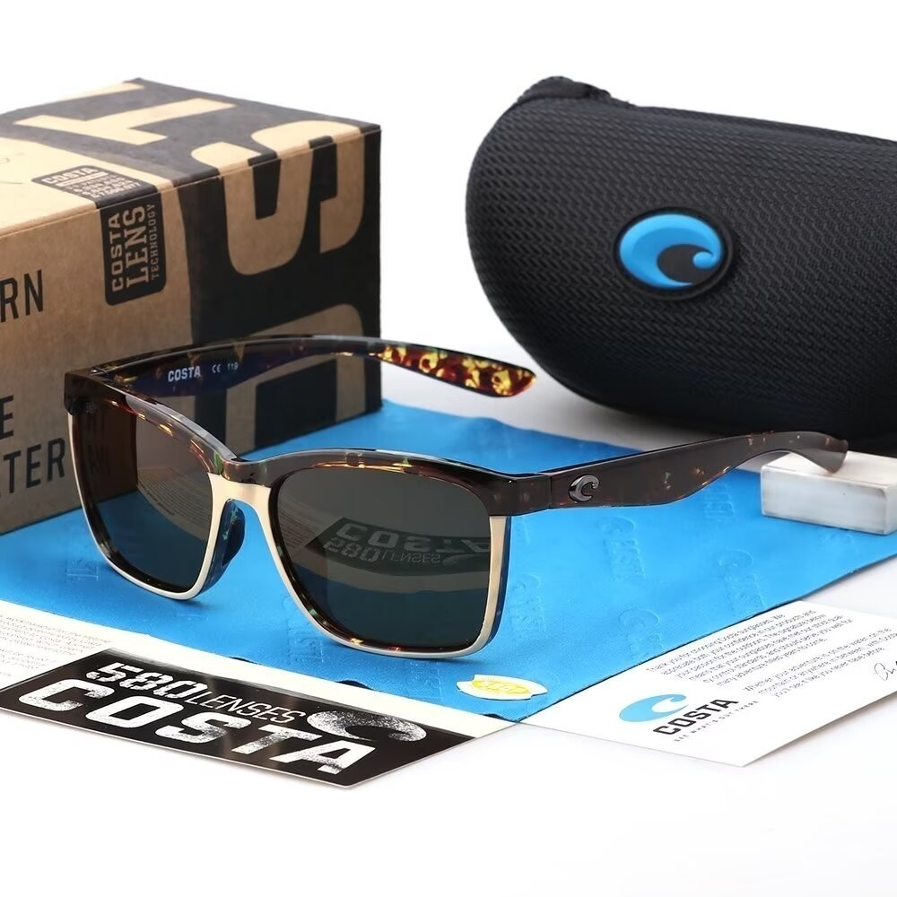 Costa Del Mar Anaa Tortoise Shell Brown Polarized 580P Sunglasses
