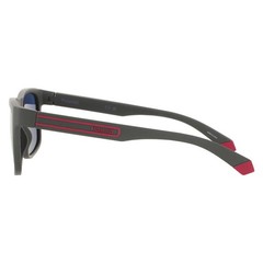 Polaroid Polarized Orange Gradient Mirror Square Men’s Sunglasses PLD 2149/S