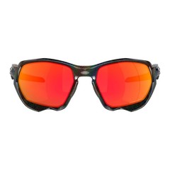 NEW Oakley Plazma Verve Dark Galaxy Prizm Ruby Red Iridescent Glitter Sunglasses