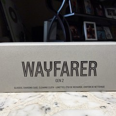 Meta Ray-Ban Smart Glasses Gen 2 Wayfarer Matt Black Transition Grey Lens