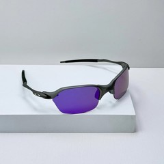Oakley Romeo II X-Metal Gray Frame Purple Lens Sunglasses Retro Rare