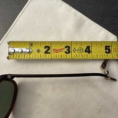 Vintage Ray Ban Cats Bausch & Lomb Brown Sunglasses France Nylon Nice Shape!