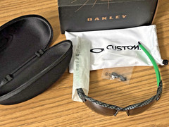Oakley Flak 2.0 XL 009188CP002 Carbon Fiber Prizm Grey Green Ear Socks