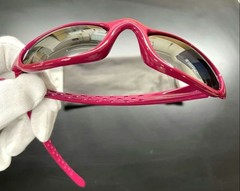 Rare OAKLEY FIVE Sunglass Pink Frame Black Lens Eyewear Storage Bag Discontinued