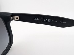 Ray-Ban Sunglasses, Polarized Lenses, Justin RB 4165 622/T3 3P Black, 54-16-145