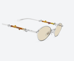 NEW Gentle Monster KARINA Veggie Collection Aden 02(Y) Silver Yellow Authentic