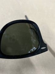 Ray-Ban RB2140 901/58 Unisex Sunglasses – Black/Green Polarized