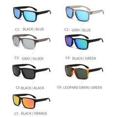 FELRES Men Women TR90 Polarized Sport Sunglasses Square Cycling Fishing Glasses