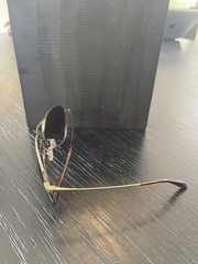 SAMA Eyewear Sunglasses model SYD in GOLD Color