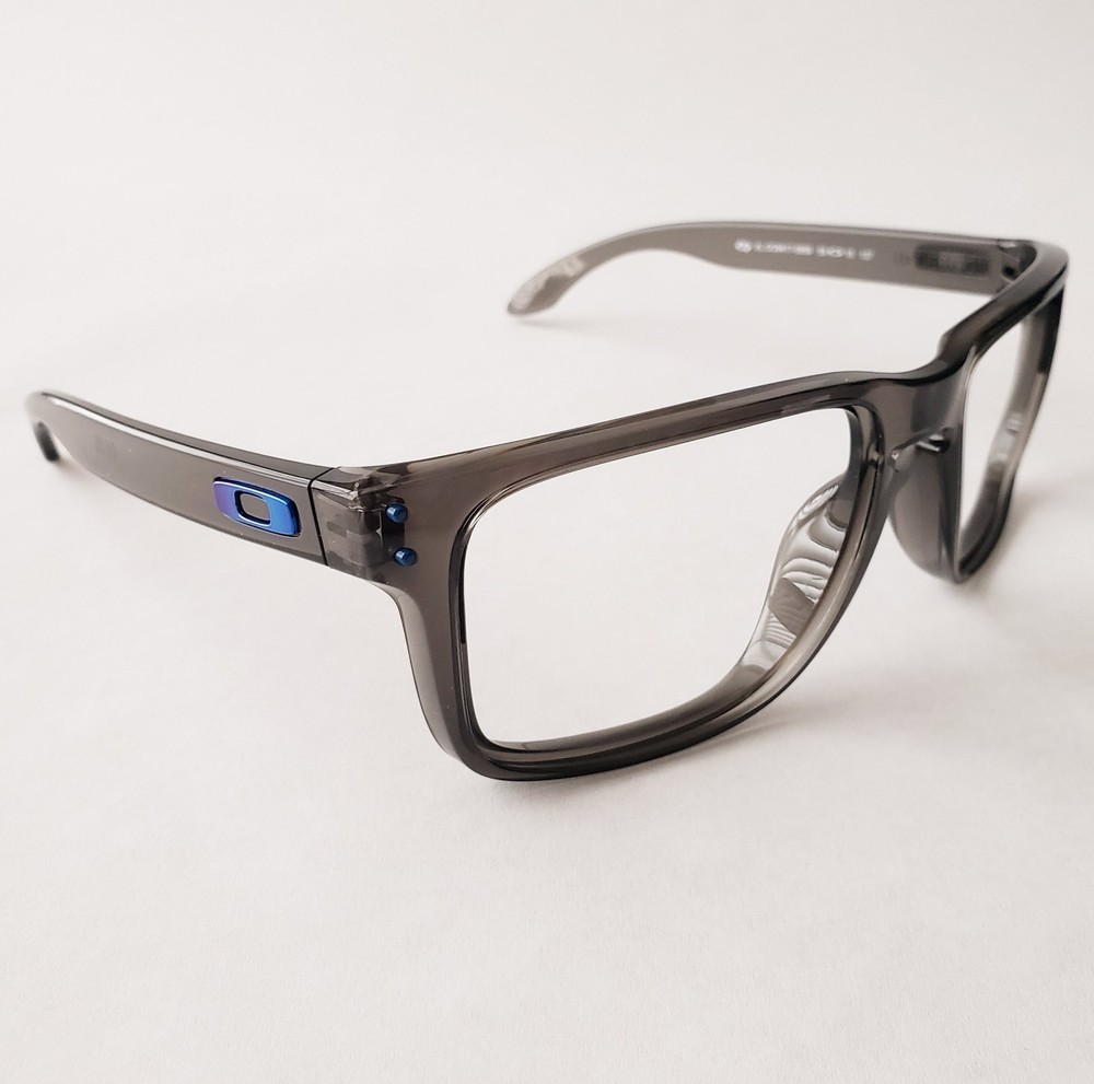 Oakley Holbrook XL Grey Smoke Blue Icons Replacement Frame Only Authentic OO9417